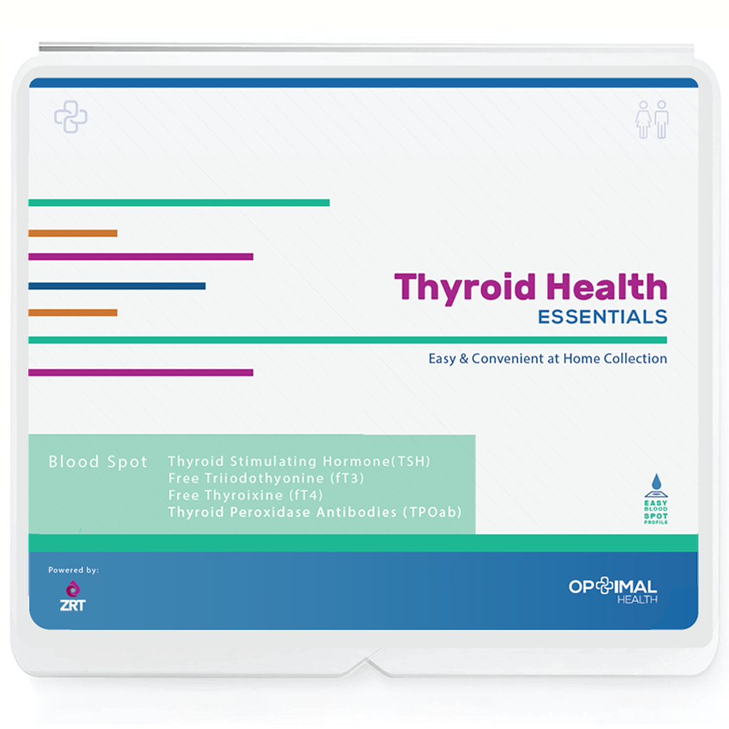 Thyroid Test At Home Thyroid Test Kit Essentials Optimal Thyroid