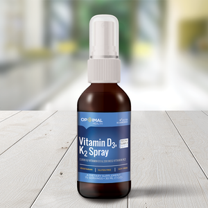 Vitamin D3, K2 Liquid Drops | 75 Servings | Optimal.Health