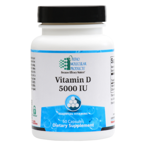 Vitamin D 5,000 IU 60 Capsules Ortho Molecular Products