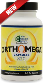 Orthomega 820 120 Capsules Ortho Molecular Products