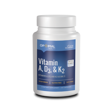 Load image into Gallery viewer, Vitamin A, D3, K2 | 60 Capsules | Optimal.Health