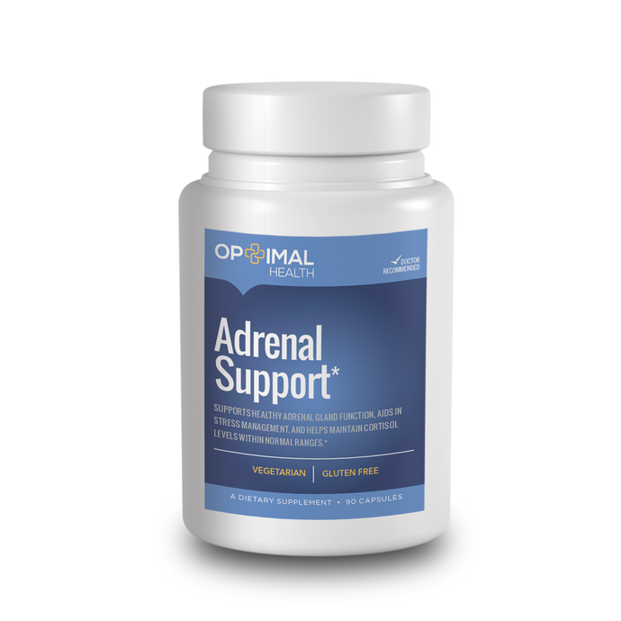 Adrenal Support - Natural Supplement for Optimal Adrenal Gland Function & Health