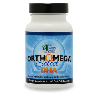 Orthomega Select DHA 60 Fofft Gel Capsules Ortho Molecular Products