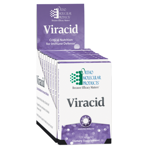 Viracid Blister 120 Capsules Ortho Molecular Products