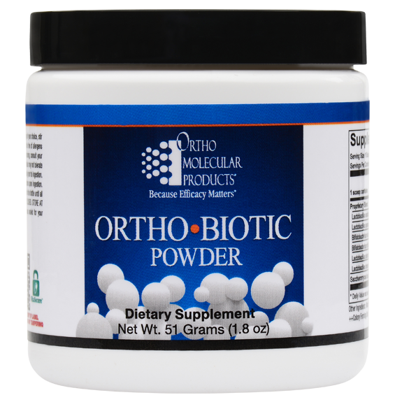 Ortho Biotic Powder 51 Grams Ortho Molecular Products