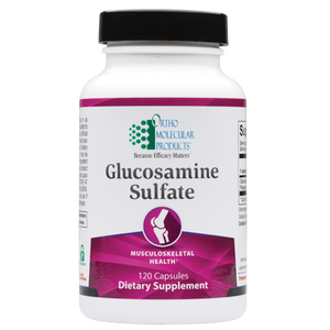 Glucosamine Sulfate 120 Capsules Ortho Molecular Products - HrtORG