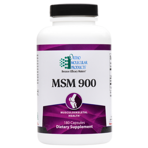 MSM 900 180 Capsules Ortho Molecular Products