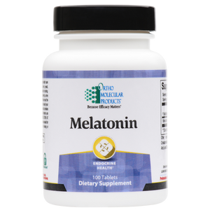 Melatonin 100 Tablets Ortho Molecular Products