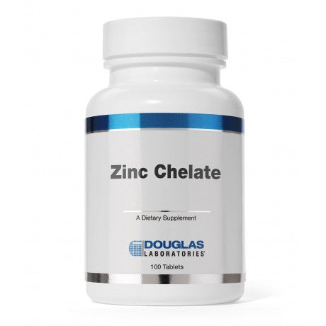 Zinc (50 mg) Chelate 100 Tablet Douglas Laboratories