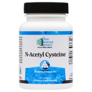 N-Acetyl Cysteine 60 Capsules Ortho Molecular Products