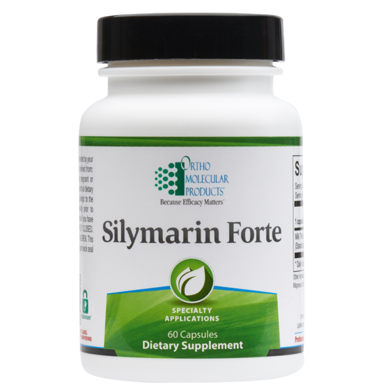 Silymarin Forte 60 Capsules Ortho Molecular Products