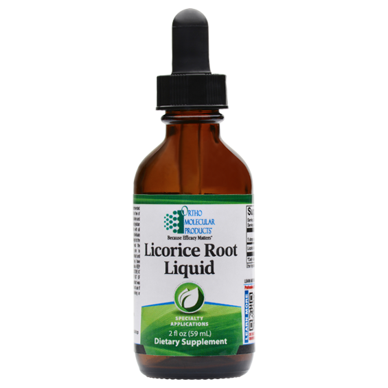 Licorice Root Liquid 59 ml Ortho Molecular Products