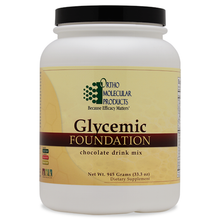 Load image into Gallery viewer, Glycemic Foundation-Chocolate 945 Grams Ortho Molecular Products - HrtORG