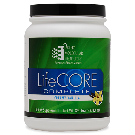 LifeCORE Complete- Vanilla 890 Grams Ortho Molecular Products