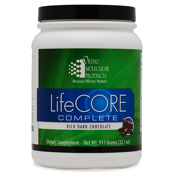 LifeCORE Complete- Chocolate 911 Grams Ortho Molecular Products