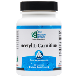 Acetyl L-Carnitine 60 Capsules Ortho Molecular Products