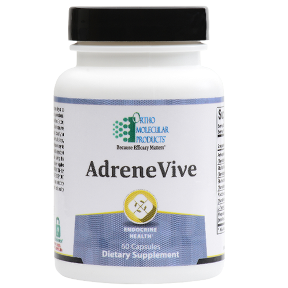 AdreneVive 60 Capsules Ortho Molecular Products