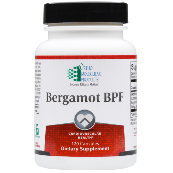 Bergamot BPF 120 Capsules Ortho Molecular Products