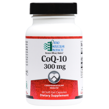 Load image into Gallery viewer, CoQ-10 300 MG 60 Soft Gels Capsules Ortho Molecular Products