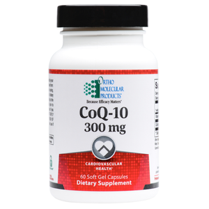 CoQ-10 300 MG 60 Soft Gels Capsules Ortho Molecular Products