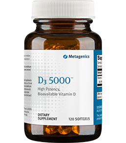 D3 5000 120 Softgels Metagenics