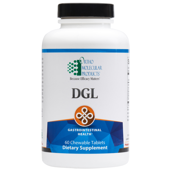 DGL 60 Chewable Tablets Ortho Molecular Products
