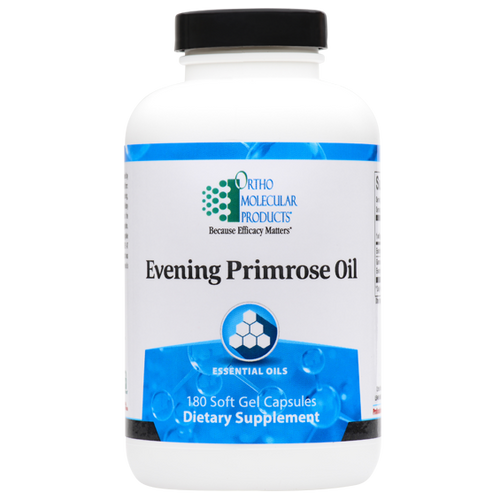 Evening Primrose Oil 180 Soft Gel Capsules Ortho Molecular Products