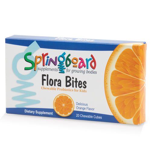 Flora Bites 20 Chewable Cubes Ortho Molecular Products