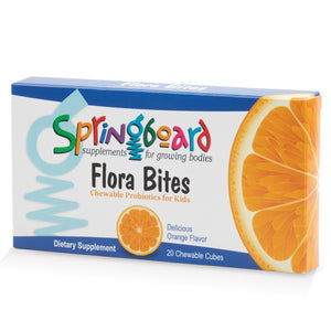 Flora Bites 20 Chewable Cubes Ortho Molecular Products