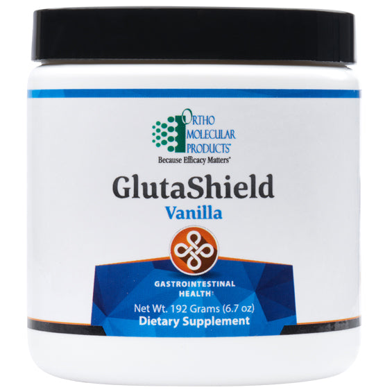 GlutaShield Vanilla 192 Grams Ortho Molecular Products - HrtORG