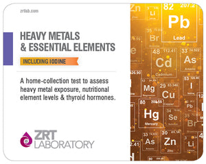 Metals & Nutrients – Urine Profile Dried Urine: I, Se, Br, Li, As, Cd, Hg, Crtn