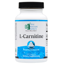 Load image into Gallery viewer, L-Carnitine 120 Capsules Ortho Molecular Products