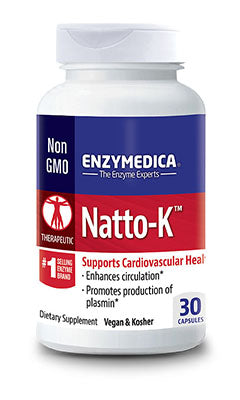 Natto-K-30 Capsules-Enzymedica