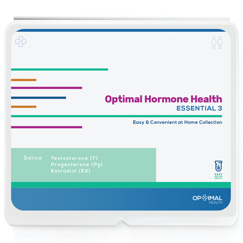 Optimal Hormone Health - Essential 3 - At Home CLIA Certified Lab Test Kit