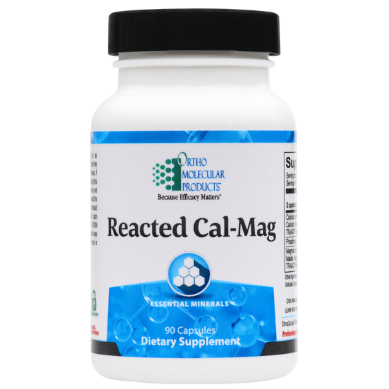 Reacted Cal-Mag 90 Capsules Ortho Molecular Products