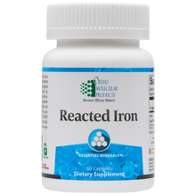 Load image into Gallery viewer, Reacted Iron 60 Capsules Ortho Molecular Products