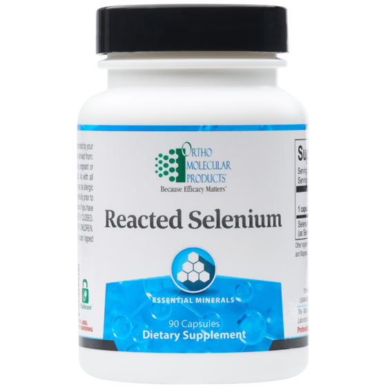 Reacted Selenium 90 Capsules Ortho Molecular Products