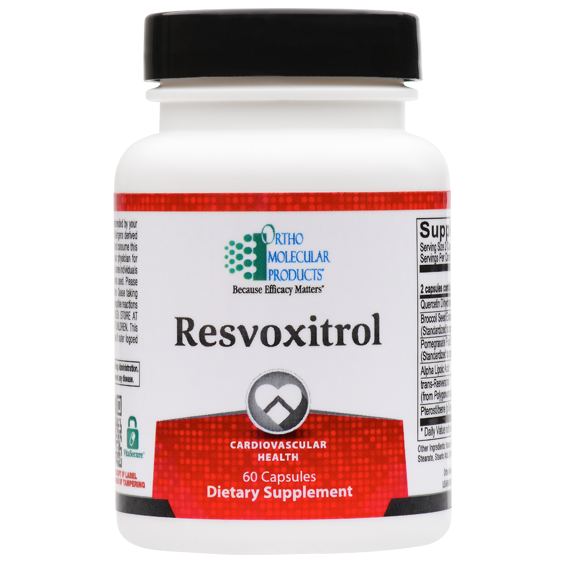 Resvoxitrol 60 Capsules Ortho Molecular Products
