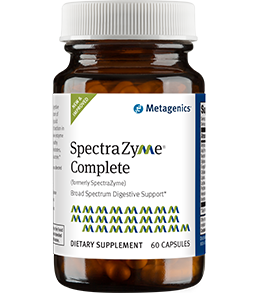 SpectraZyme Complete Dietary Suppliment 180 Capsules Metagenics