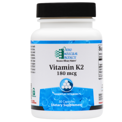 Vitamin K2 180 mcg 30 Capsules Ortho Molecular Products