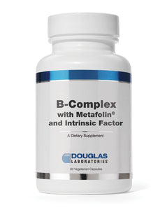 B-COMPLEX WITH METAFOLIN 60 Vegetarian Capsules Douglas Laboratories