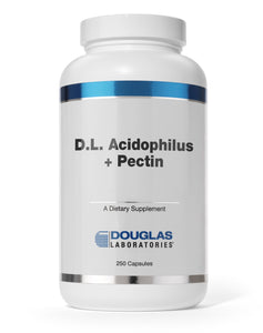 D.L. ACIDOPHILUS + PECTIN 250 Capsules Douglas Laboratories