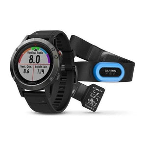 Garmin Fenix 5 GPS Multi Sport Watch (Gray Black / 47MM)