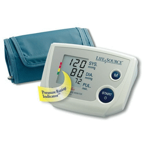 LifeSource 767PV Auto Inflate Blood Pressure Monitor