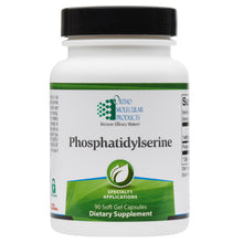 Load image into Gallery viewer, Phosphatidylserine 90 Soft Gel Capsules Ortho Molecular Products