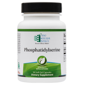 Phosphatidylserine 90 Soft Gel Capsules Ortho Molecular Products