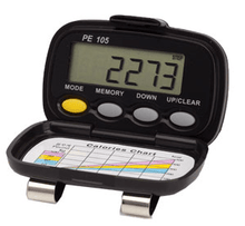 Load image into Gallery viewer, PE-105 Tri-Axis Multi-Function Pocket Pedometer