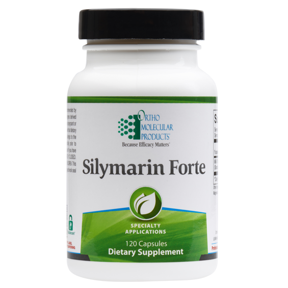 Silymarin Forte 120 Capsules Ortho Molecular Products