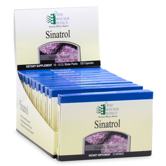 Sinatrol Blister Packs 120 Capsules Ortho Molecular Products
