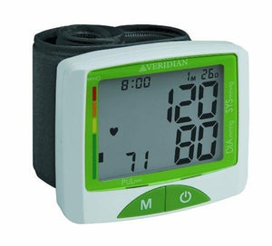 Veridian Jumbo Screen Wrist Blood Pressure Monitor